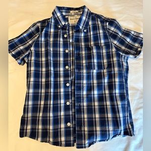 Boys Abercrombie button up shirt